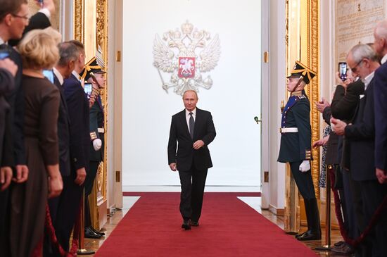 Inauguration of Russian President Vladimir Putin