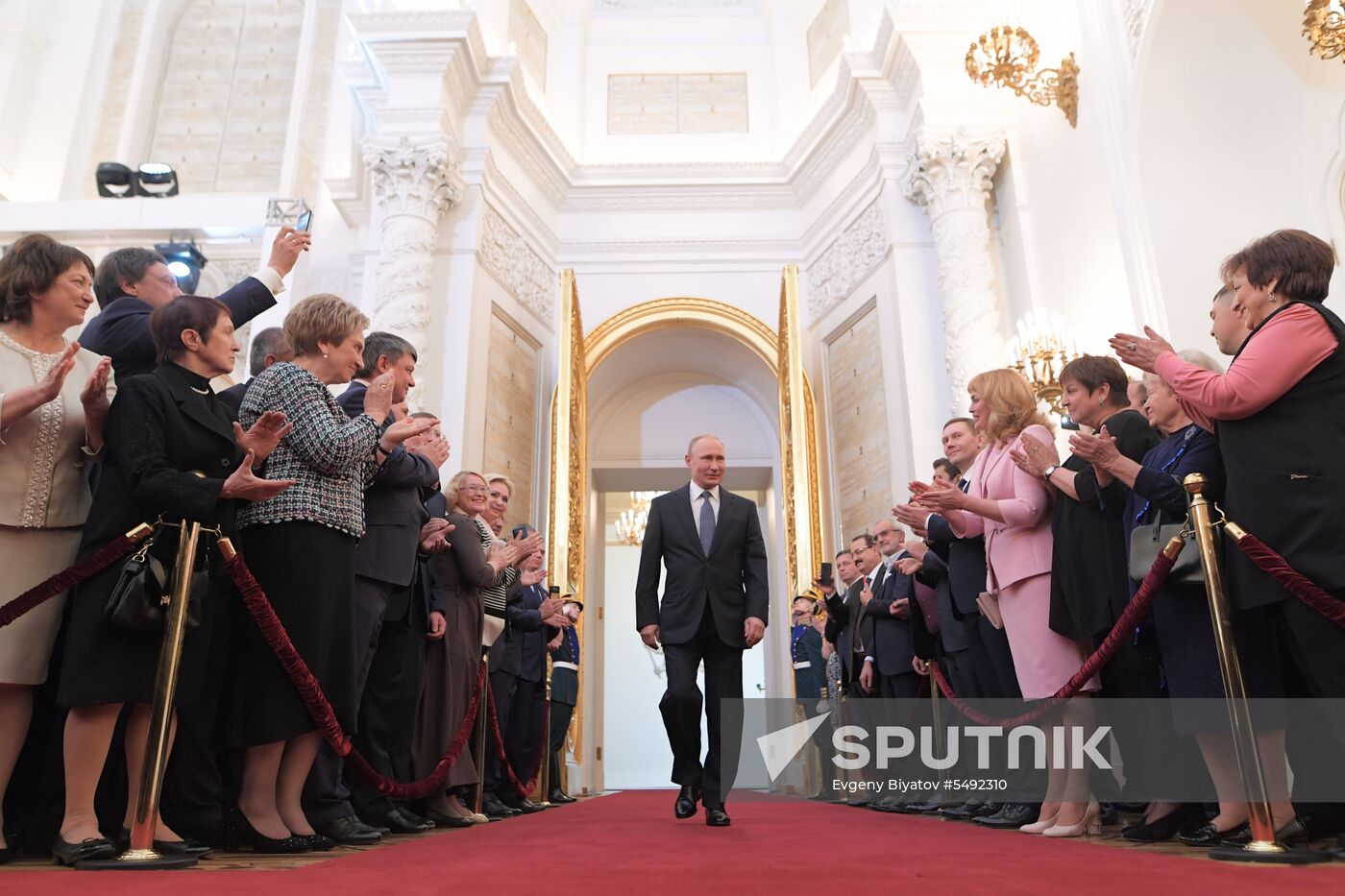 Inauguration of Russian President Vladimir Putin