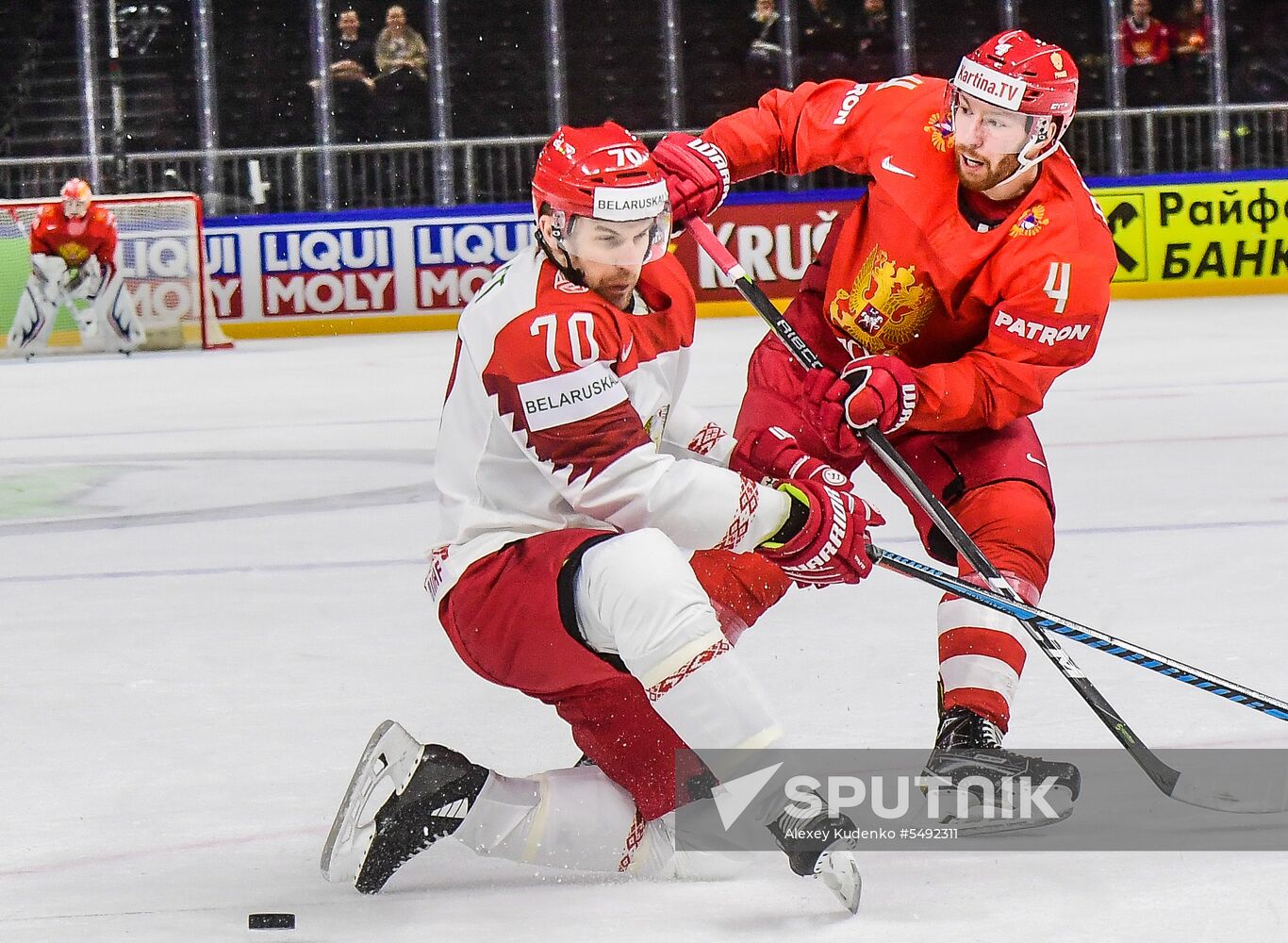 Ice Hockey World Championship. Belarus vs. Russia