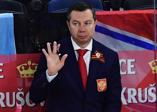 Ice Hockey World Championship. Belarus vs. Russia