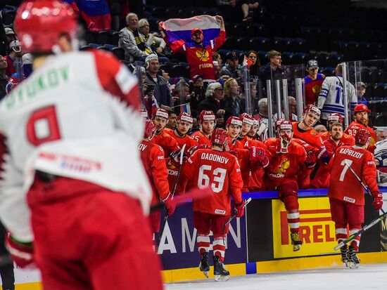 Ice Hockey World Championship. Belarus vs. Russia