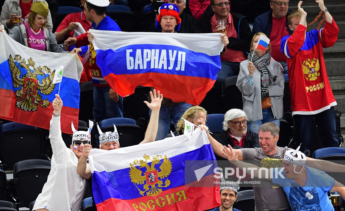 Ice Hockey World Championship. Belarus vs. Russia