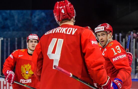 Ice Hockey World Championship. Belarus vs. Russia