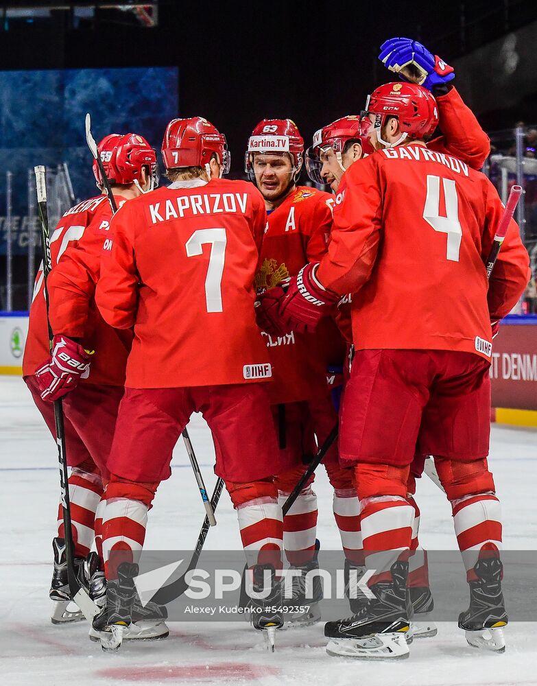 Ice Hockey World Championship. Belarus vs. Russia