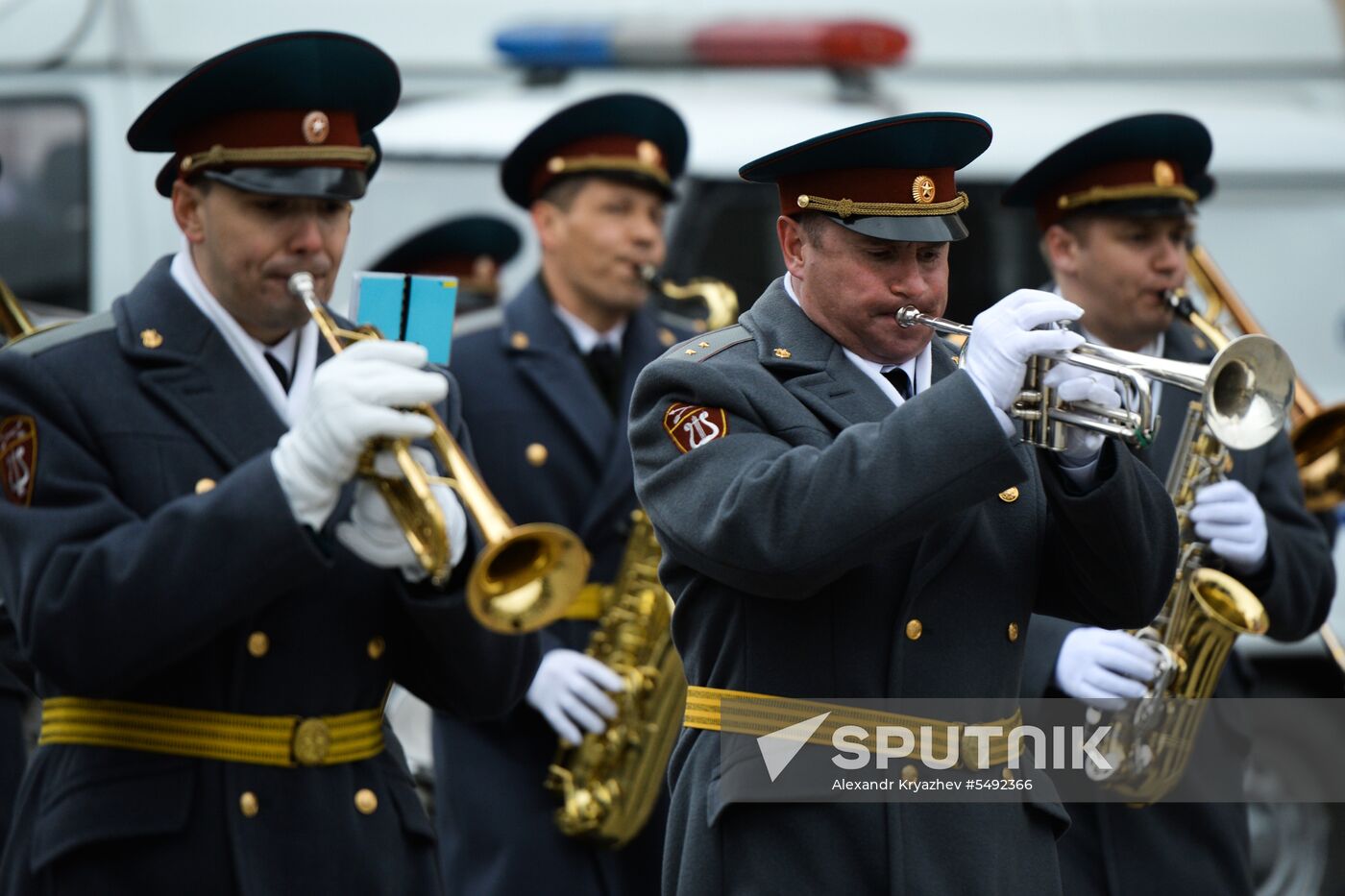 Dress rehearsal of Victory parade in Russian cities