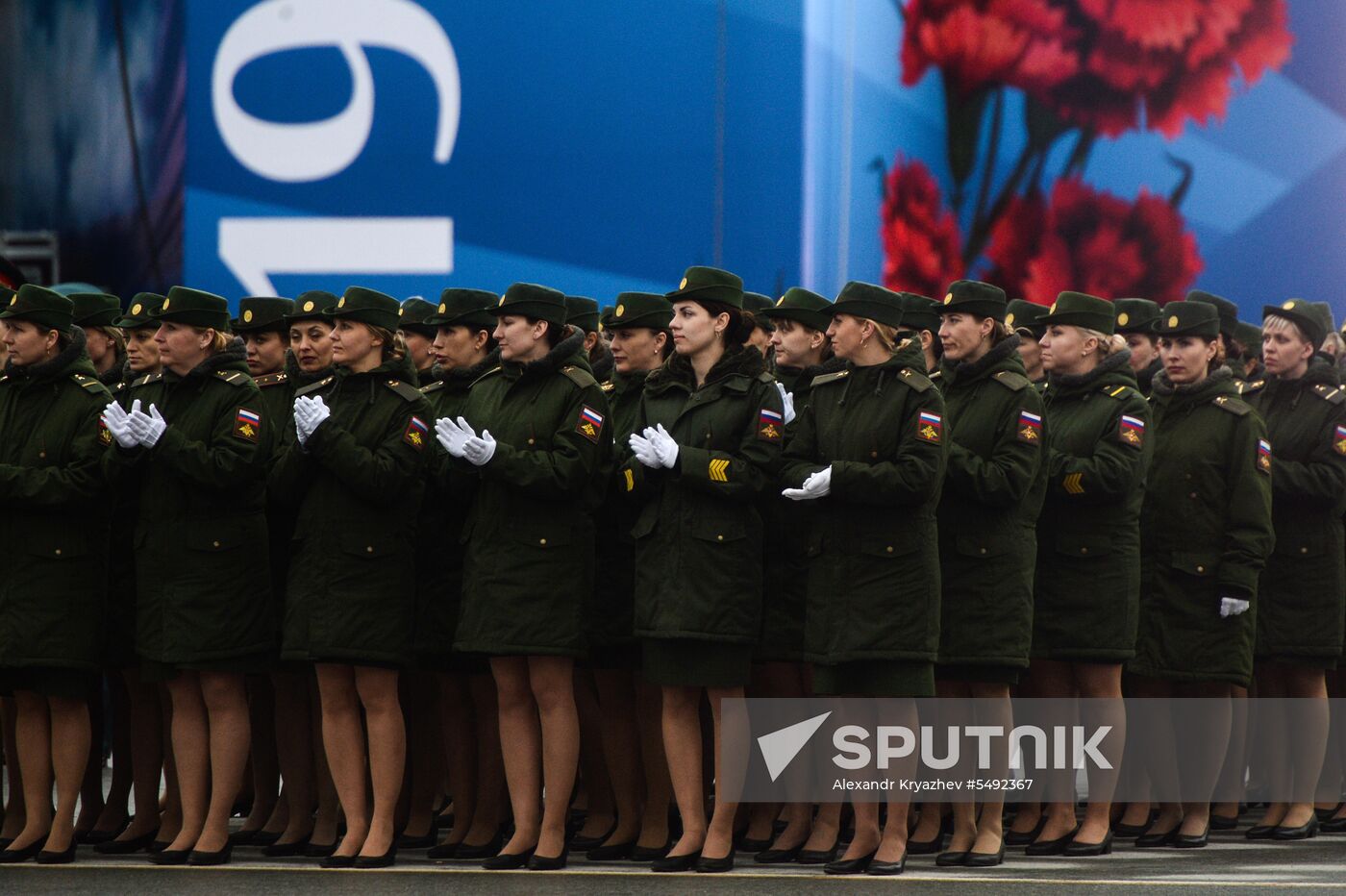 Dress rehearsal of Victory parade in Russian cities