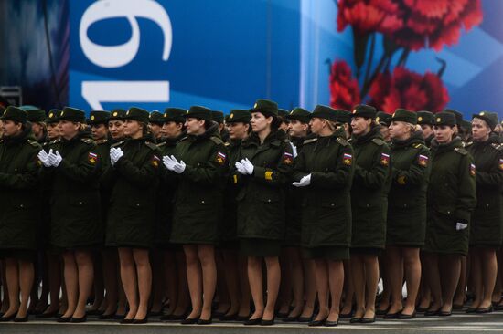 Dress rehearsal of Victory parade in Russian cities