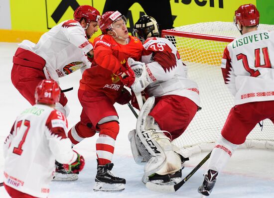Ice Hockey World Championship. Belarus vs. Russia
