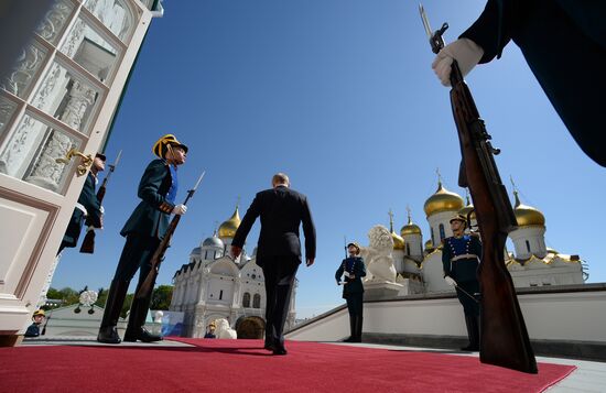 Inauguration of Russian President Vladimir Putin