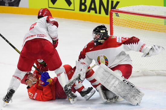 Ice Hockey World Championship. Belarus vs. Russia