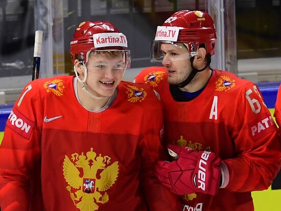 Ice Hockey World Championship. Belarus vs. Russia