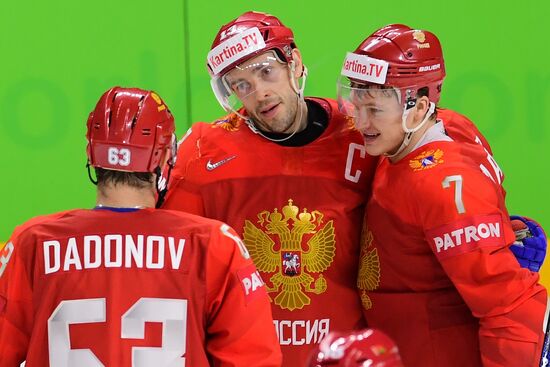 Ice Hockey World Championship. Belarus vs. Russia