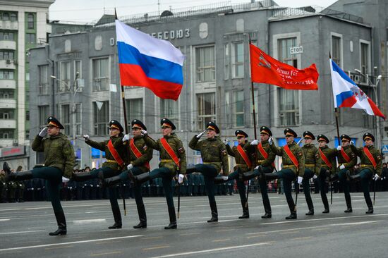 Dress rehearsal of Victory parade in Russian cities