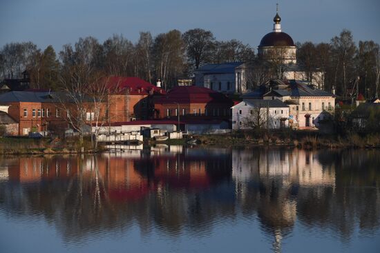 Russian cities. Myshkin
