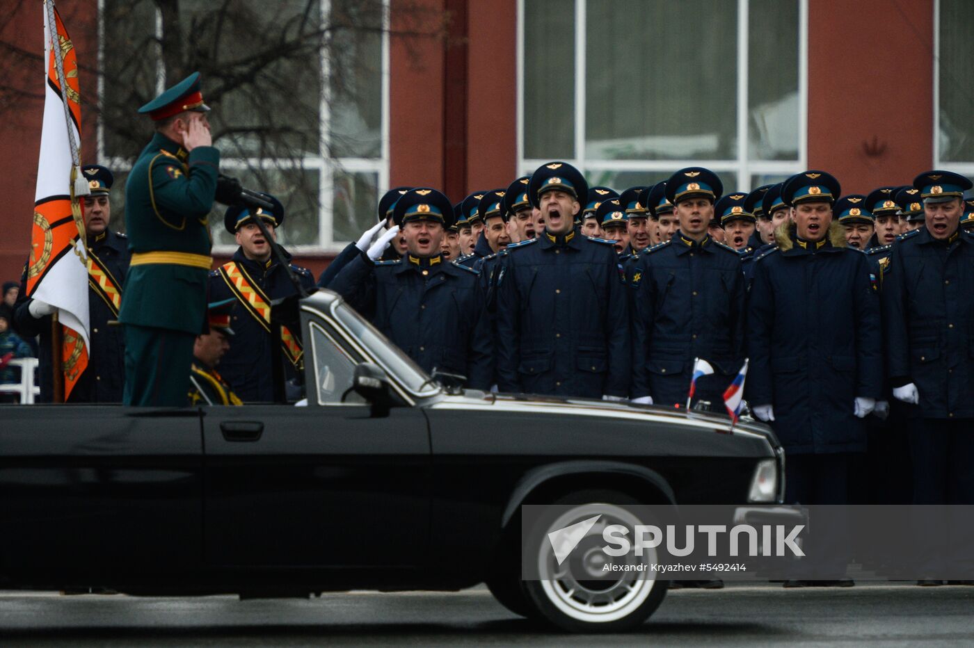 Dress rehearsal of Victory parade in Russian cities