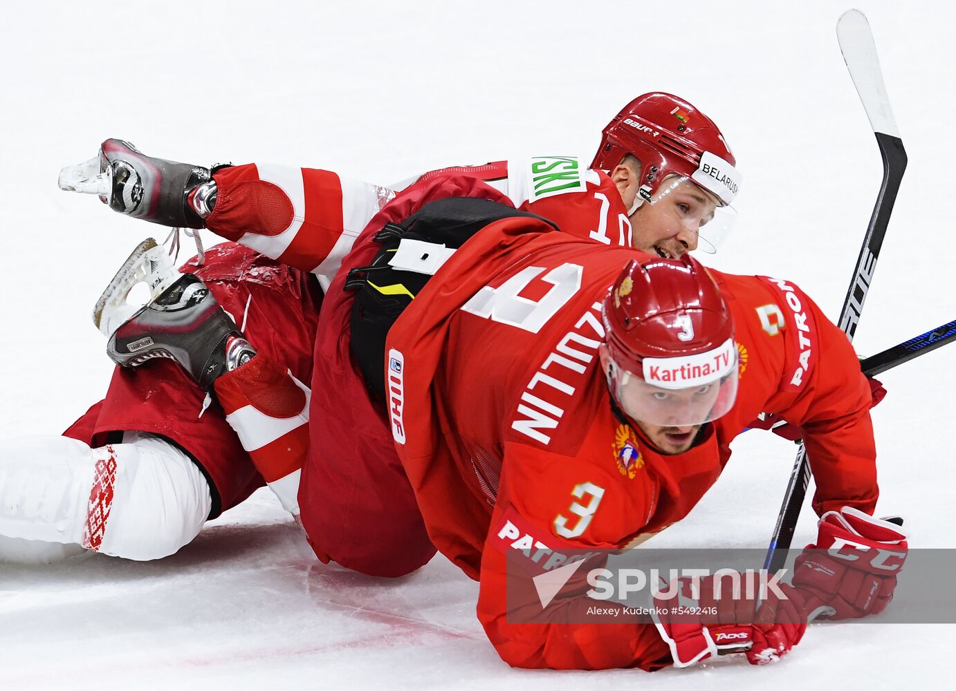 Ice Hockey World Championship. Belarus vs. Russia