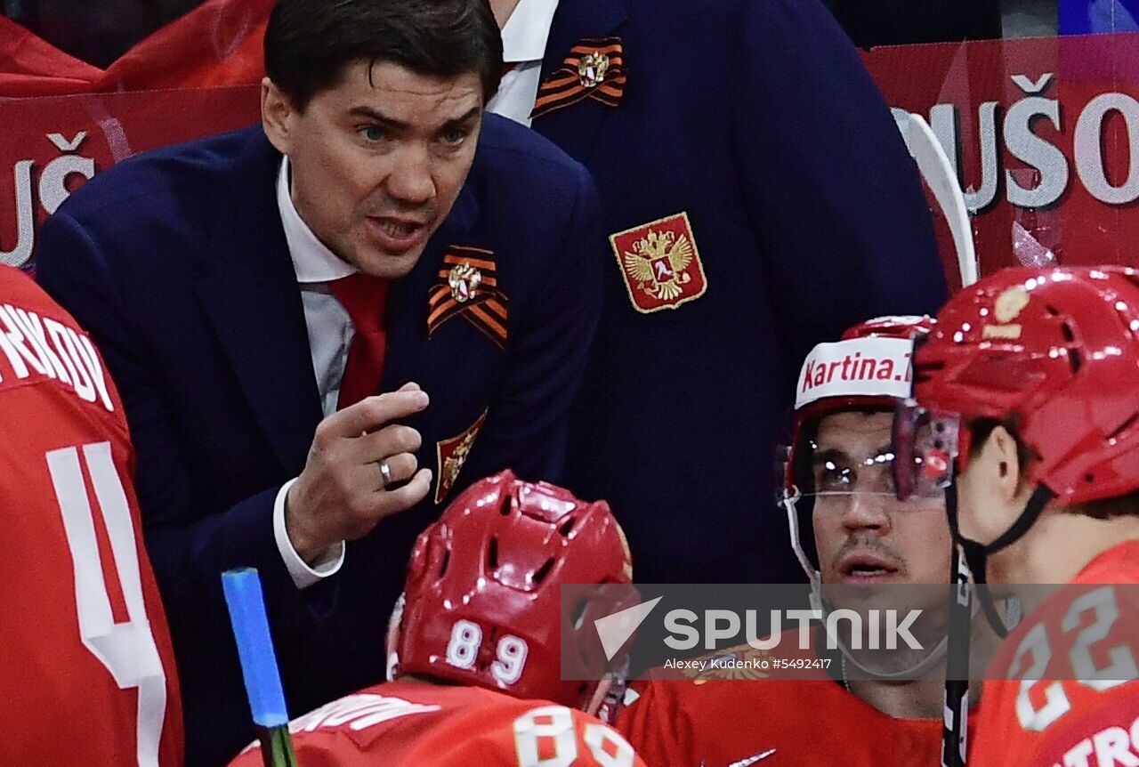 Ice Hockey World Championship. Belarus vs. Russia