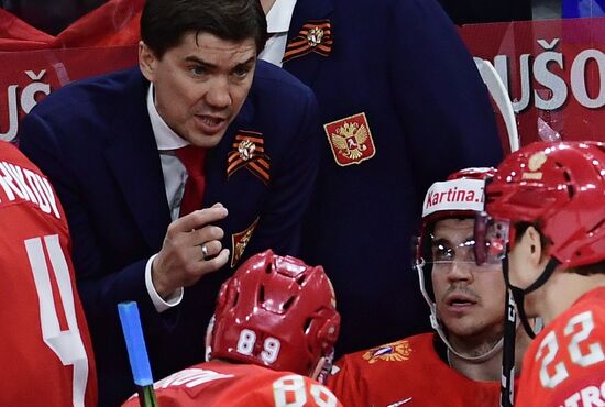 Ice Hockey World Championship. Belarus vs. Russia