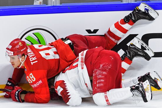 Ice Hockey World Championship. Belarus vs. Russia