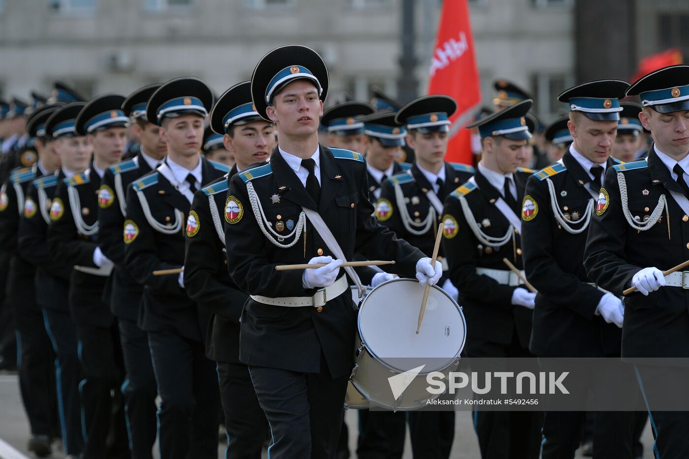 Dress rehearsal of Victory parade in Russian cities