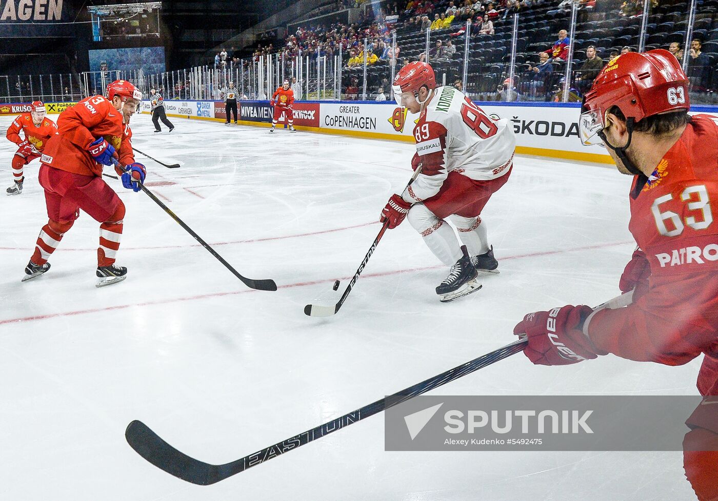 Ice Hockey World Championship. Belarus vs. Russia