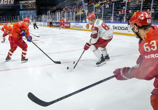 Ice Hockey World Championship. Belarus vs. Russia