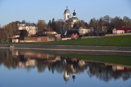 Russian cities. Myshkin