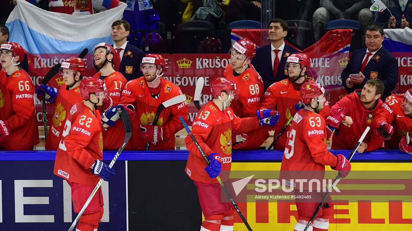 Ice Hockey World Championship. Belarus vs. Russia