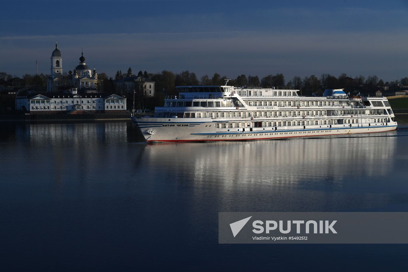 Russian cities. Myshkin