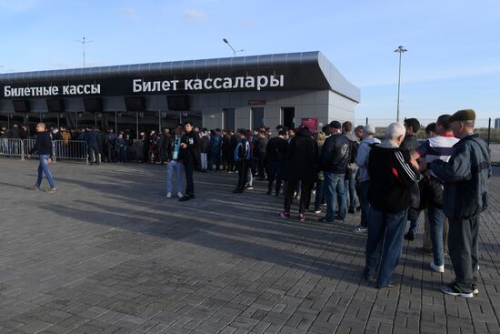 Football. Russian Football Premier League. Rubin vs. Ufa