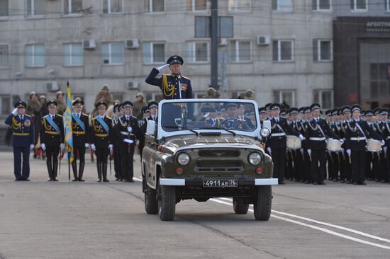 Dress rehearsal of Victory parade in Russian cities