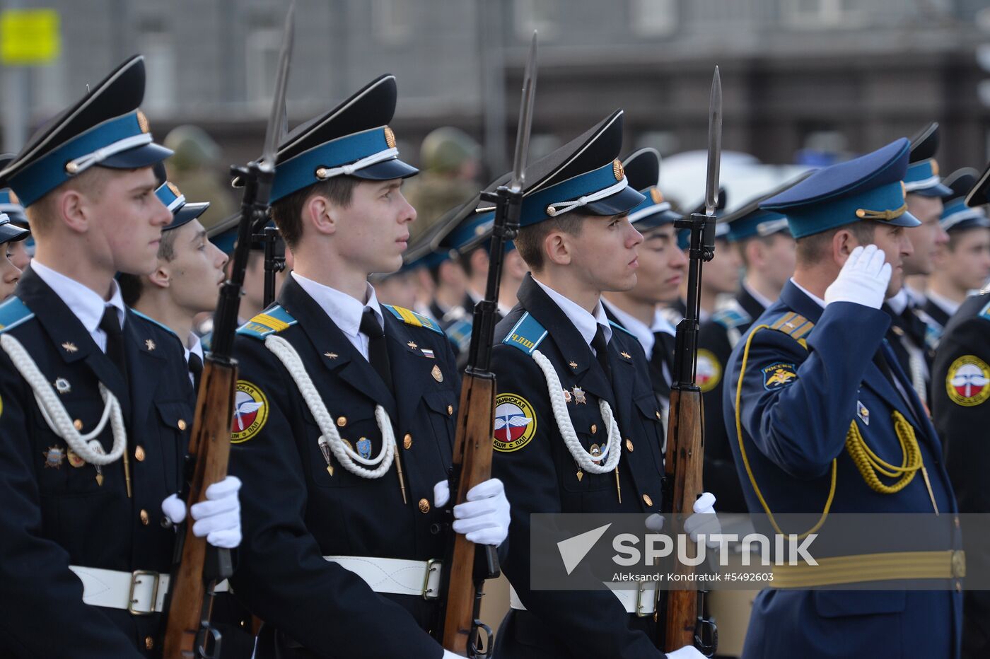 Dress rehearsal of Victory parade in Russian cities