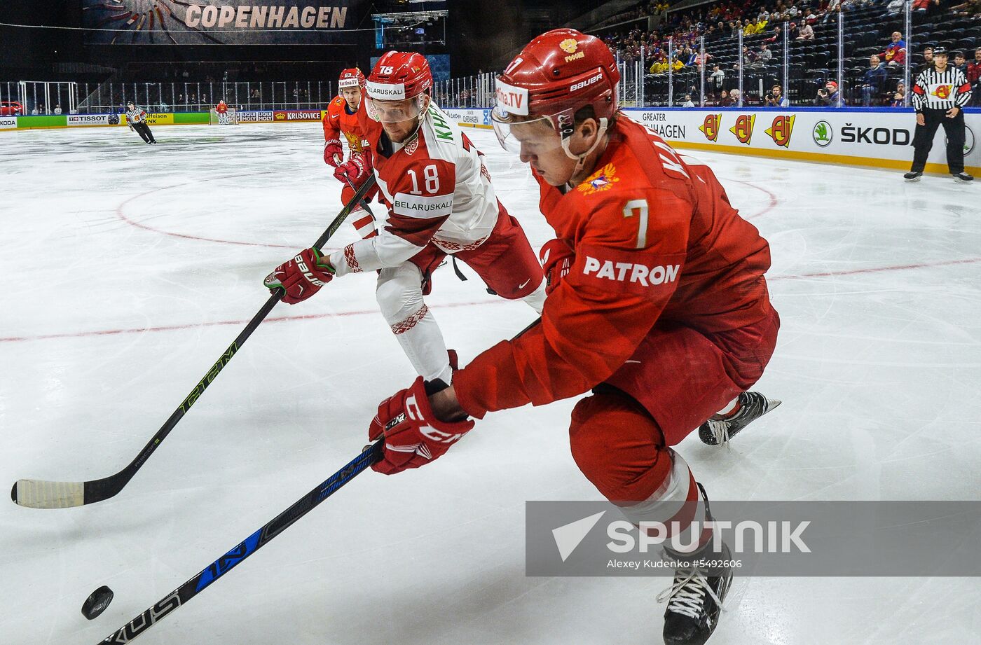 Ice Hockey World Championship. Belarus vs. Russia