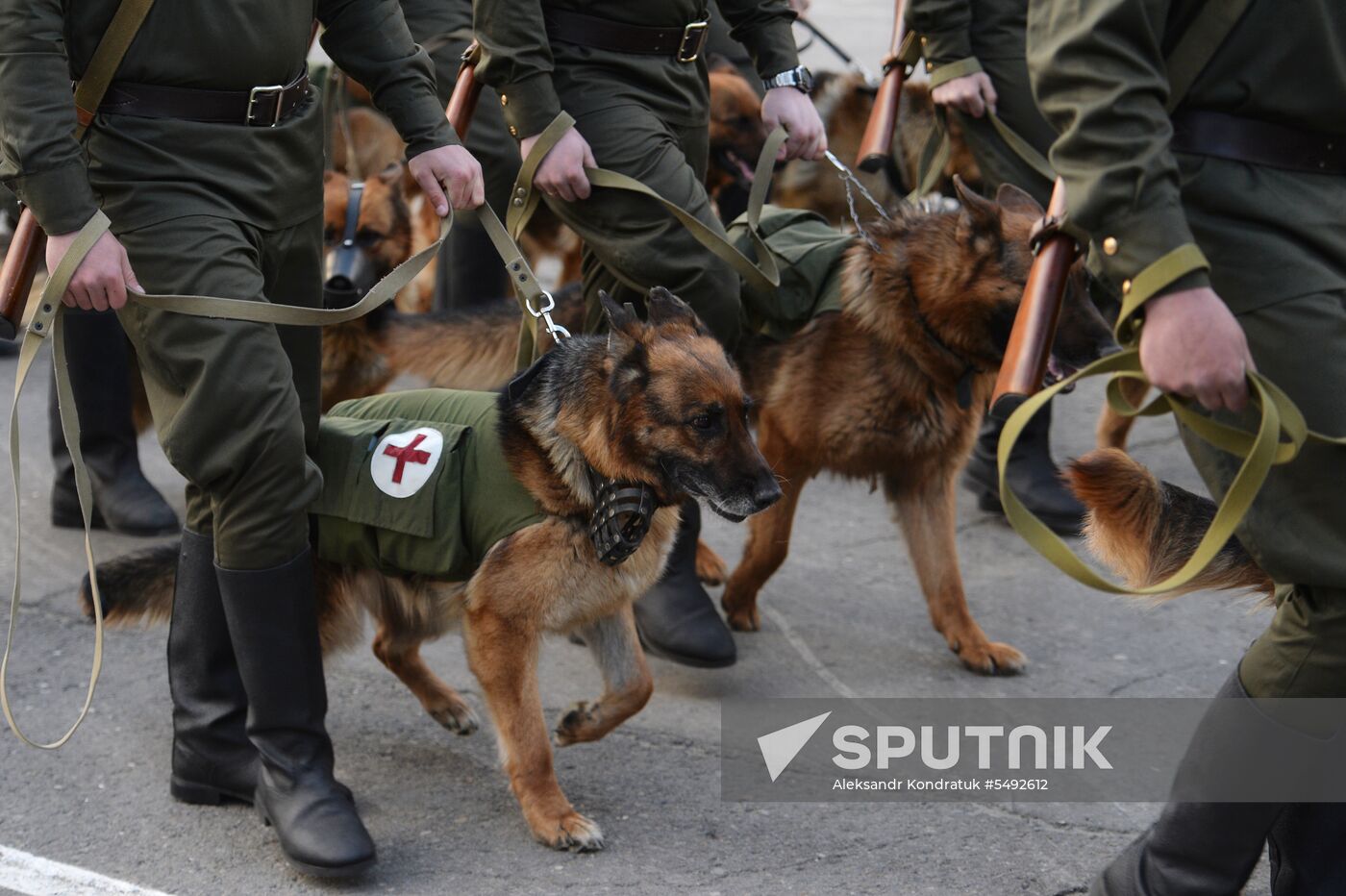 Dress rehearsal of Victory parade in Russian cities