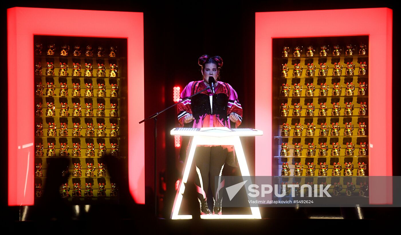 Eurovision 2018 first semi-final rehearsal