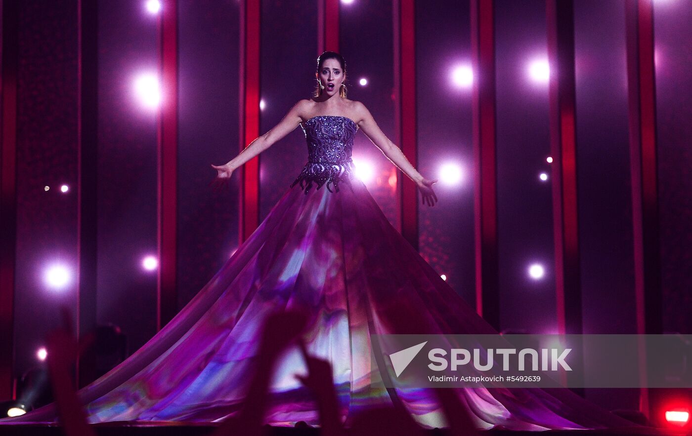 Eurovision 2018 first semi-final rehearsal