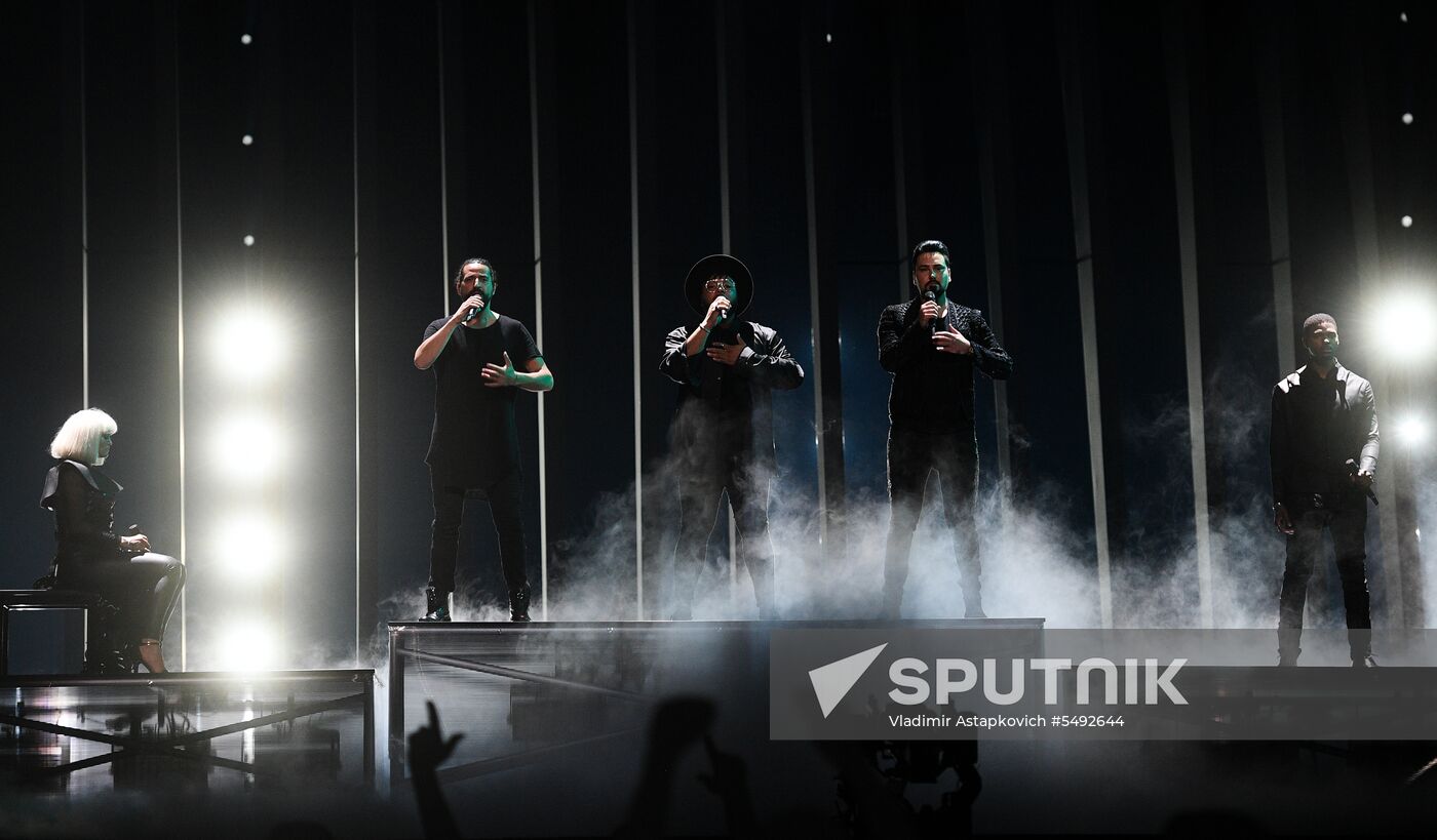 Eurovision 2018 first semi-final rehearsal