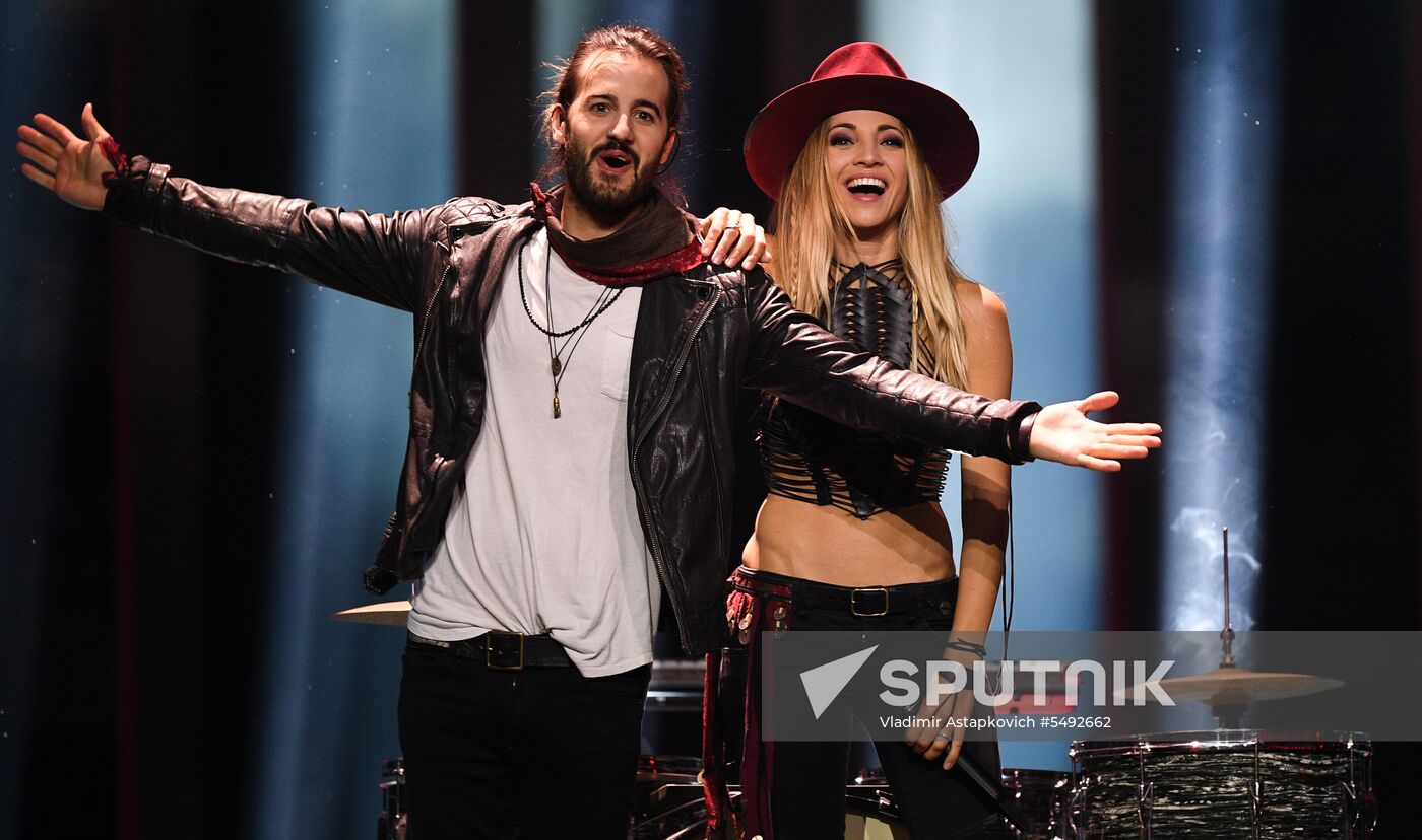 Eurovision 2018 first semi-final rehearsal