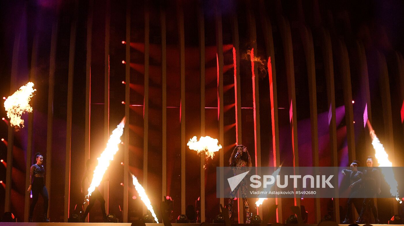 Eurovision 2018 first semi-final rehearsal