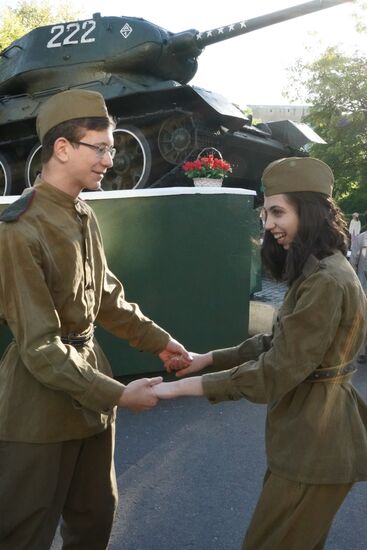 Event for war veterans, Wartime Songs and Dances. Wartime Waltzes
