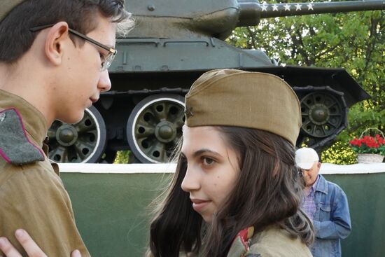 Event for war veterans, Wartime Songs and Dances. Wartime Waltzes