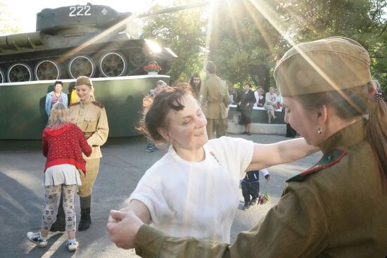 Event for war veterans, Wartime Songs and Dances. Wartime Waltzes