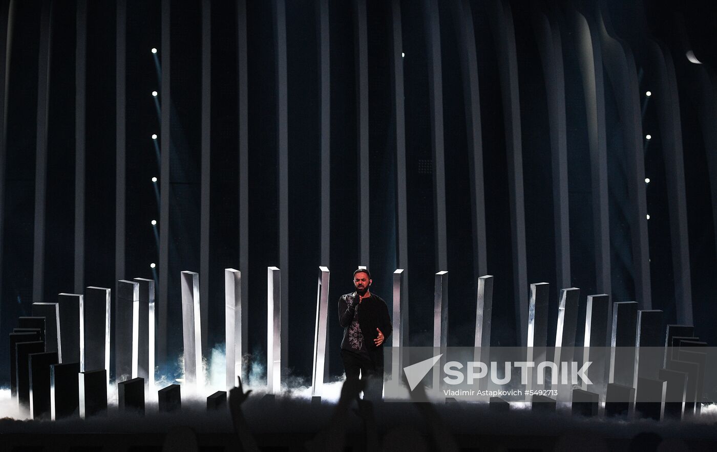 Eurovision 2018 first semi-final rehearsal