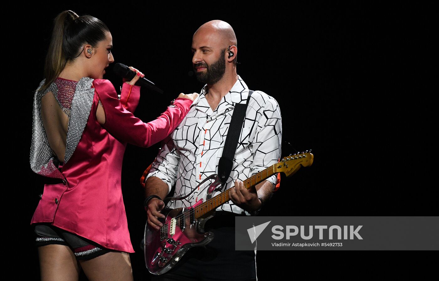 Eurovision 2018 first semi-final rehearsal