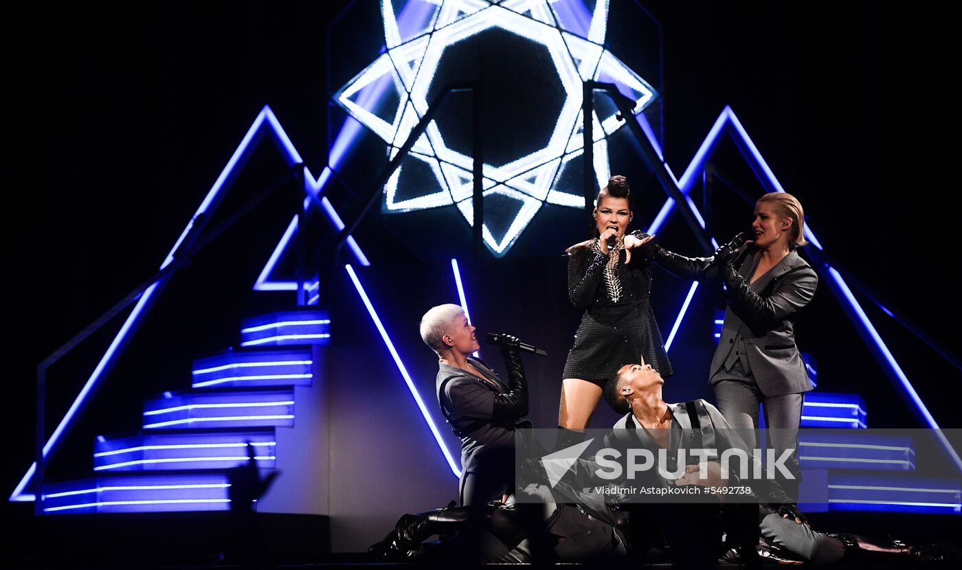 Eurovision 2018 first semi-final rehearsal