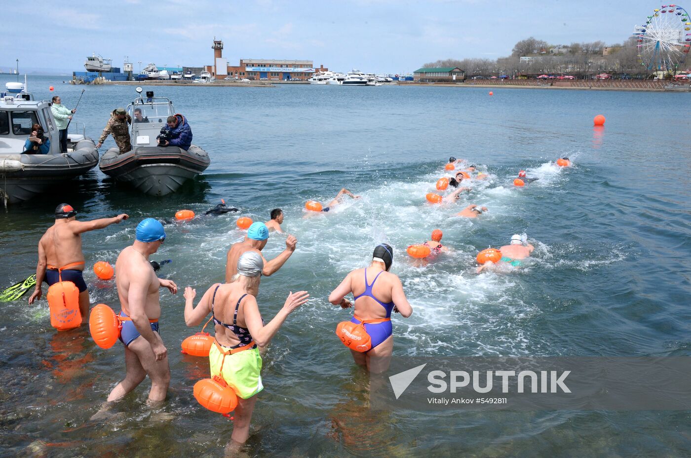 2018 Victory Swim in Vladivostok