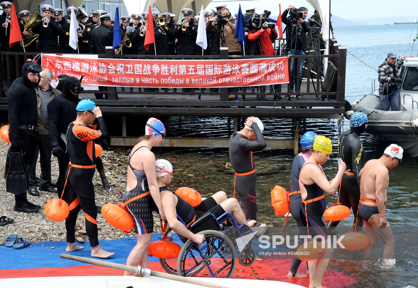 2018 Victory Swim in Vladivostok