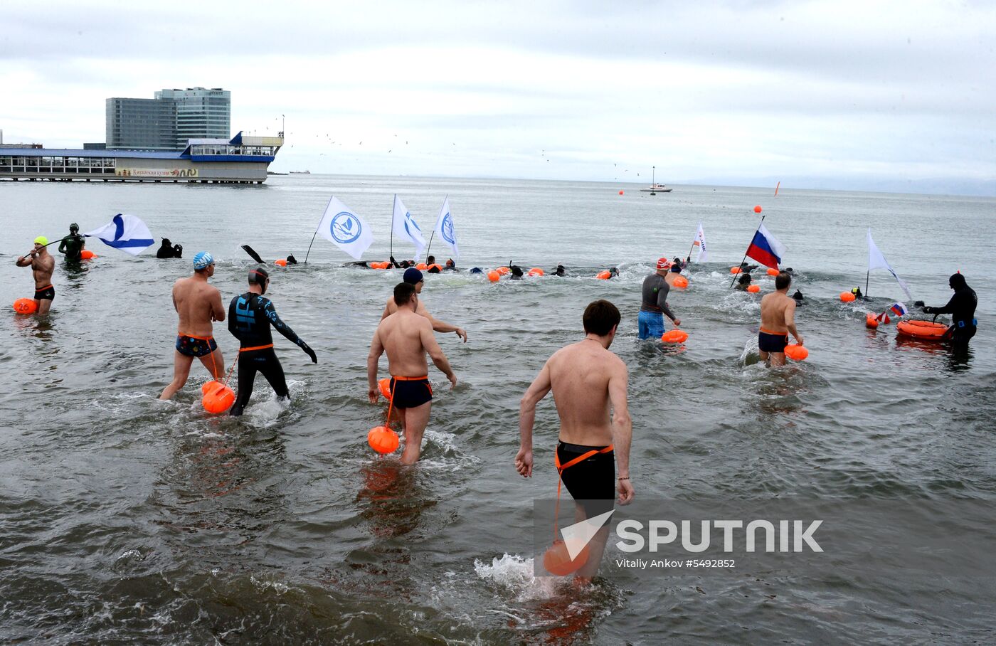 2018 Victory Swim in Vladivostok