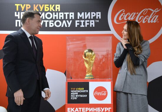 Presentation of 2018 FIFA World Cup Trophy in Yekaterinburg