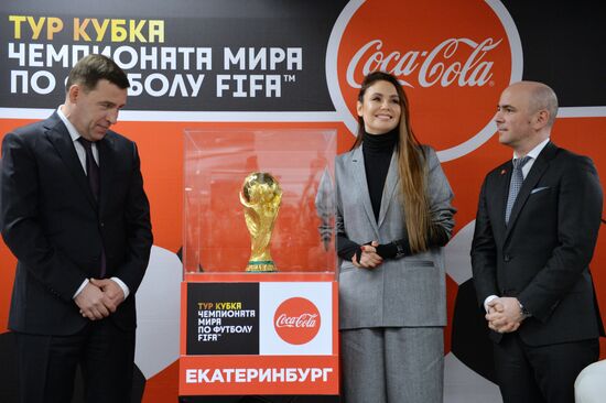Presentation of 2018 FIFA World Cup Trophy in Yekaterinburg